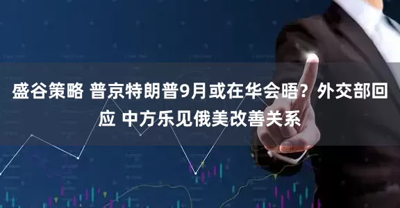 盛谷策略 普京特朗普9月或在华会晤？外交部回应 中方乐见俄美改善关系