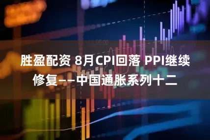 胜盈配资 8月CPI回落 PPI继续修复——中国通胀系列十二