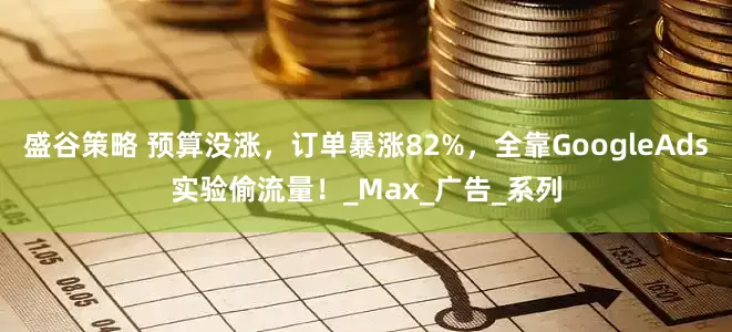 盛谷策略 预算没涨，订单暴涨82%，全靠GoogleAds实验偷流量！_Max_广告_系列